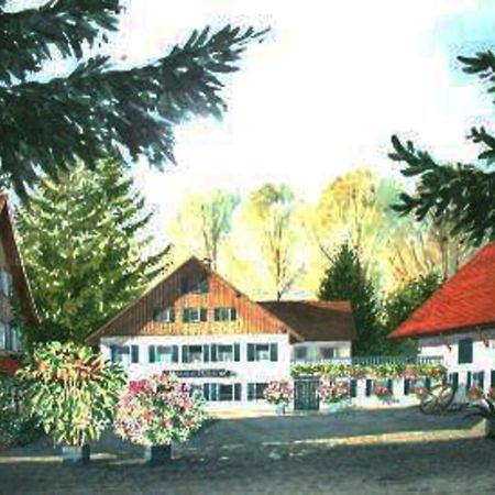 Hotel "Untere Muehle" Schwabmuhlhausen Exterior photo